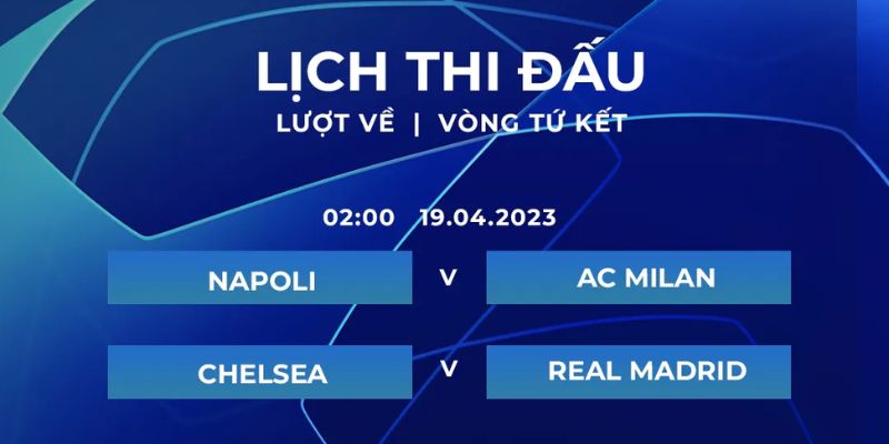 Lịch thi đấu Cúp C1 châu Âu